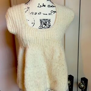Hand Knit by Dollie sweater vest